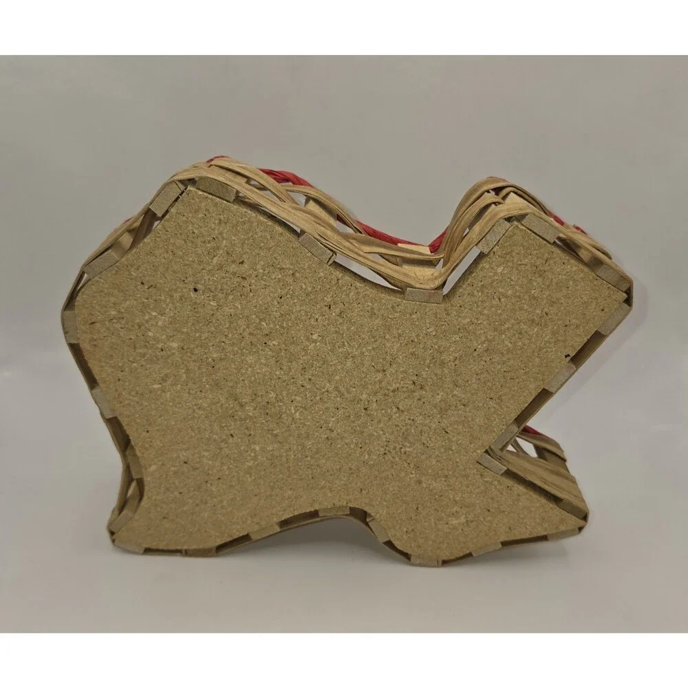 Vine Tique State Of Texas Shaped Small Basket Tray